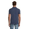 Polo Homme Personnalisable 180g Éco-responsable 100% Coton - PERFECT MEN Matières : coton Taille textile : S Couleurs : bleu den