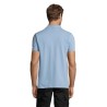 Polo Homme Personnalisable 180g Éco-responsable 100% Coton - PERFECT MEN Matières : coton Taille textile : M Couleurs : bleu cie