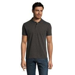 Polo Homme Personnalisable 180g Éco-responsable 100% Coton - PERFECT MEN Matières : coton Taille textile : S Couleurs : anthraci