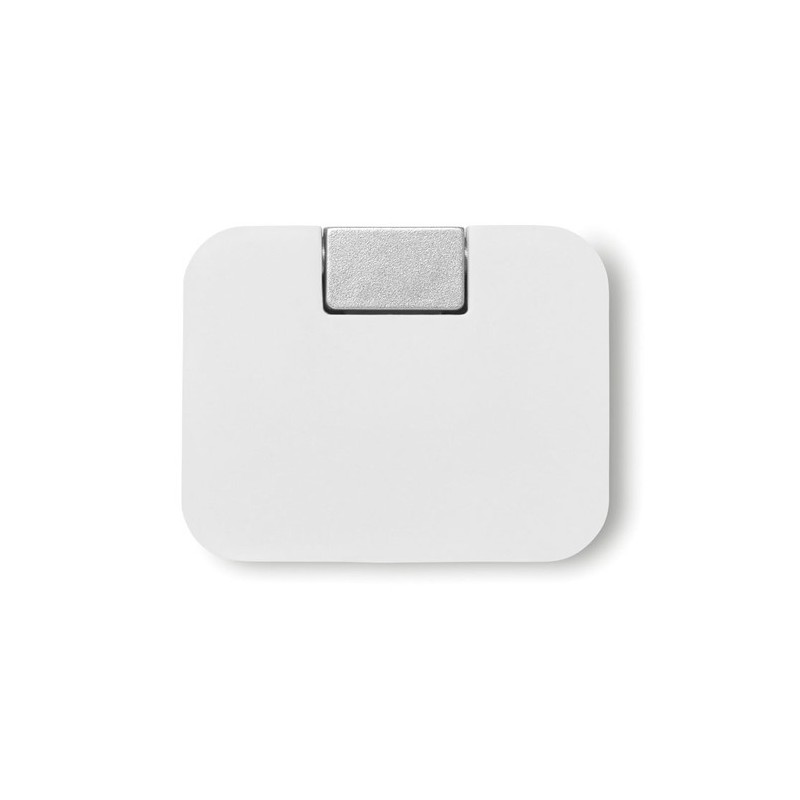 Hub USB 4 Ports Personnalisé SQUARE - Accessoire High-Tech pas cher Matières : ABS Couleurs : blanc goodies publicitaire événeme