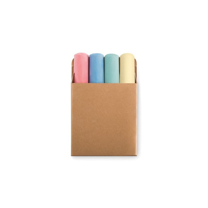 Craies de Couleur Personnalisables - 4 Chalk Sticks