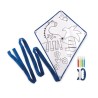 Cerf-volant Personnalisable Éco-responsable pour Enfants TARIFA Matières : PET Couleurs : bleu