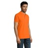 Polo Homme Personnalisable 180g Éco-responsable 100% Coton - PERFECT MEN Matières : coton Taille textile : M Couleurs : orange a