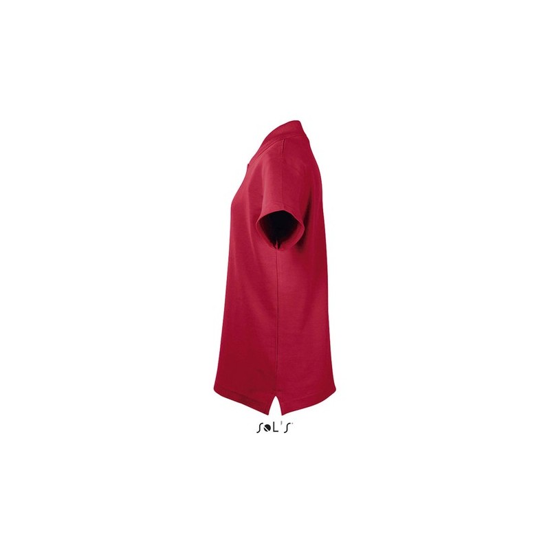 Polo Enfant 170g Éco-responsable Personnalisé - Summer II Kids Matières : coton Taille textile : XXL Couleurs : rouge marquage c