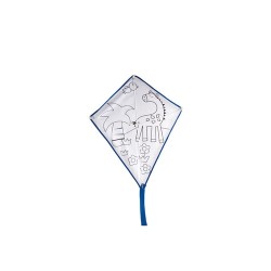 Cerf-volant Personnalisable Éco-responsable pour Enfants TARIFA Matières : PET Couleurs : bleu cadeau entreprise pas cher