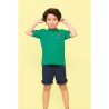 Polo Enfant 170g Éco-responsable Personnalisé - Summer II Kids Matières : coton Taille textile : 3XL Couleurs : bleu royal perso