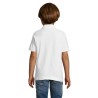 Polo Enfant 170g Éco-responsable Personnalisé - Summer II Kids Matières : coton Taille textile : 4XL Couleurs : blanc objet publ