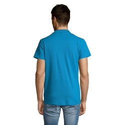 Polo Éco-responsable Personnalisable 170g 100% Coton - Summer II Men Matières : coton Taille textile : L Couleurs : bleu aqua pe
