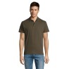 Polo Éco-responsable Personnalisable 170g 100% Coton - Summer II Men Matières : coton Taille textile : S Couleurs : vert armée c