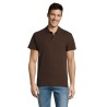 Polo Éco-responsable Personnalisable 170g 100% Coton - Summer II Men Matières : coton Taille textile : M Couleurs : chocolat goo