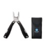 Multi-outils de poche Publicitaire Pratique ALOQUIN Matières : acier inoxydable Couleurs : noir cadeau collaborateur premium