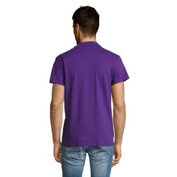 Polo Éco-responsable Personnalisable 170g 100% Coton - Summer II Men Matières : coton Taille textile : M Couleurs : violet foncé