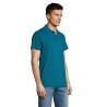 Polo Éco-responsable Personnalisable 170g 100% Coton - Summer II Men Matières : coton Taille textile : M Couleurs : bleu canard 