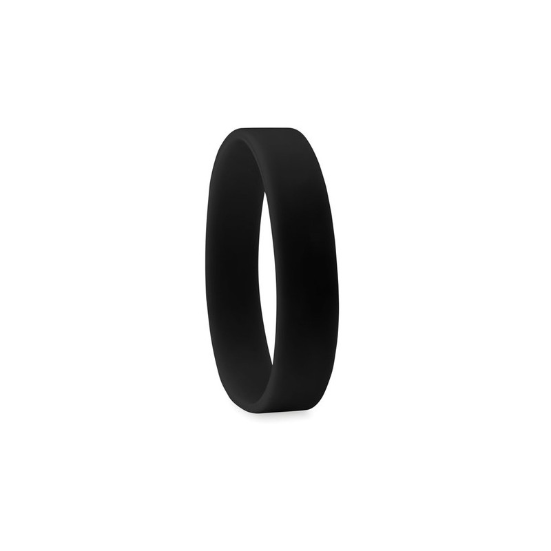 Bracelet en silicone personnalisable publicitaire - EVENT Matières : silicone Couleurs : noir
