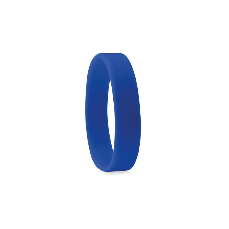 Bracelet en silicone personnalisable publicitaire - EVENT Matières : silicone Couleurs : bleu personnalisable avec votre logo