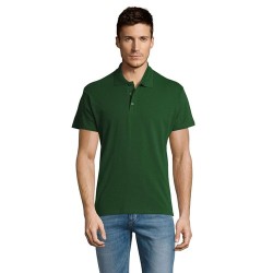 Polo Éco-responsable Personnalisable 170g 100% Coton - Summer II Men Matières : coton Taille textile : XS Couleurs : vert golf p