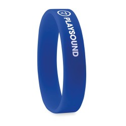 Bracelet en silicone personnalisable publicitaire - EVENT Matières : silicone Couleurs : bleu cadeau collaborateur premium