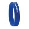 Bracelet en silicone personnalisable publicitaire - EVENT Matières : silicone Couleurs : bleu cadeau collaborateur premium