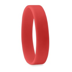 Bracelet en silicone personnalisable publicitaire - EVENT Matières : silicone Couleurs : rouge cadeau entreprise pas cher