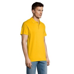 Polo Éco-responsable Personnalisable 170g 100% Coton - Summer II Men Matières : coton Taille textile : XL Couleurs : jaune goodi