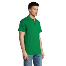 Polo Éco-responsable Personnalisable 170g 100% Coton - Summer II Men Matières : coton Taille textile : L Couleurs : vert prairie