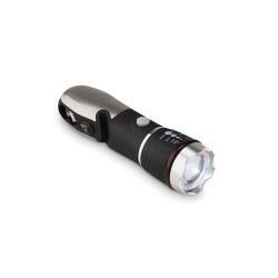 Lampe Multifonction Personnalisée avec Outils Inclus - HAMLIGHT Matières : acier inoxydable Couleurs : noir cadeau entreprise pa