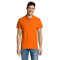 Polo Éco-responsable Personnalisable 170g 100% Coton - Summer II Men Matières : coton Taille textile : XL Couleurs : orange livr