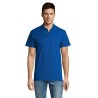 Polo Éco-responsable Personnalisable 170g 100% Coton - Summer II Men Matières : coton Taille textile : XL Couleurs : bleu royal 