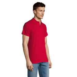 Polo Éco-responsable Personnalisable 170g 100% Coton - Summer II Men Matières : coton Taille textile : L Couleurs : rouge marqua