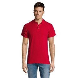 Polo Éco-responsable Personnalisable 170g 100% Coton - Summer II Men Matières : coton Taille textile : M Couleurs : rouge goodie