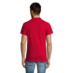 Polo Éco-responsable Personnalisable 170g 100% Coton - Summer II Men Matières : coton Taille textile : XS Couleurs : rouge objet