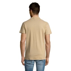 Polo Éco-responsable Personnalisable 170g 100% Coton - Summer II Men Matières : coton Taille textile : M Couleurs : sable person