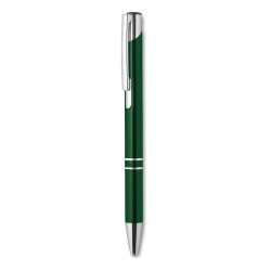 Stylo Bille en Aluminium Personnalisé BERN avec Bouton Poussoir Matières : aluminium Couleurs : vert marquage laser ultra précis