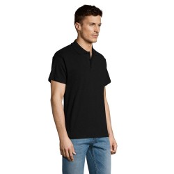 Polo Éco-responsable Personnalisable 170g 100% Coton - Summer II Men Matières : coton Taille textile : 3XL Couleurs : noir goodi