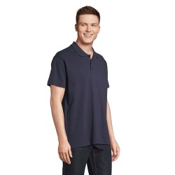 Polo Éco-responsable Personnalisable 170g 100% Coton - Summer II Men Matières : coton Taille textile : 3XL Couleurs : french nav