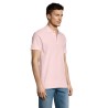 Polo Éco-responsable Personnalisable 170g 100% Coton - Summer II Men Matières : coton Taille textile : XS Couleurs : rose person