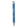 Stylo Bille en Aluminium Personnalisé BERN avec Bouton Poussoir Matières : aluminium Couleurs : bleu royal marquage couleur écla