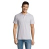 Polo Éco-responsable Personnalisable 170g 100% Coton - Summer II Men Matières : coton Taille textile : XS Couleurs : blanc chiné