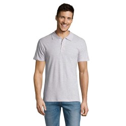 Polo Éco-responsable Personnalisable 170g 100% Coton - Summer II Men Matières : coton Taille textile : M Couleurs : blanc chiné 