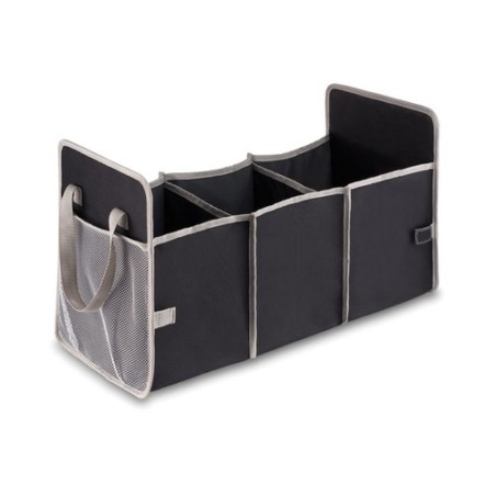 Organiseur de voiture pliable personnalisable - Accessoire publicitaire ORGANIZER Matières : PET Couleurs : noir
