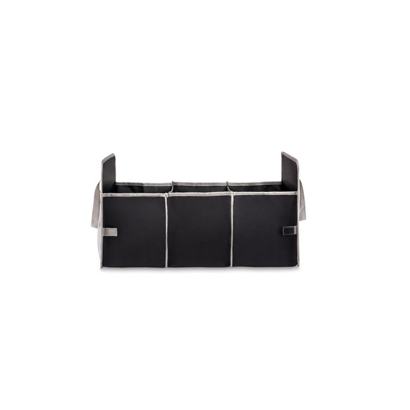 Organiseur de voiture pliable personnalisable - Accessoire publicitaire ORGANIZER Matières : PET Couleurs : noir personnalisable