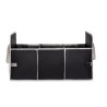 Organiseur de voiture pliable personnalisable - Accessoire publicitaire ORGANIZER Matières : PET Couleurs : noir personnalisable