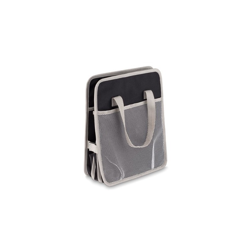 Organiseur de voiture pliable personnalisable - Accessoire publicitaire ORGANIZER Matières : PET Couleurs : noir goodies publici