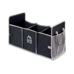 Organiseur de voiture pliable personnalisable - Accessoire publicitaire ORGANIZER Matières : PET Couleurs : noir impression haut