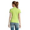 Polo Femme Éco-responsable 170g PASSION Matières : coton Taille textile : M Couleurs : vert pomme marquage couleur éclatante