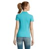 Polo Femme Éco-responsable 170g PASSION Matières : coton Taille textile : M Couleurs : bleu atoll objet promo petit budget