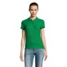 Polo Femme Éco-responsable 170g PASSION Matières : coton Taille textile : L Couleurs : vert prairie objet promotionnel éco-respo