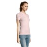 Polo Femme Éco-responsable 170g PASSION Matières : coton Taille textile : S Couleurs : rose personnalisable avec votre logo