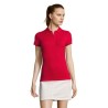 Polo Femme Éco-responsable 170g PASSION Matières : coton Taille textile : XXL Couleurs : rouge objet promotionnel éco-responsabl