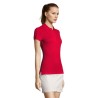 Polo Femme Éco-responsable 170g PASSION Matières : coton Taille textile : XXL Couleurs : rouge cadeau entreprise pas cher